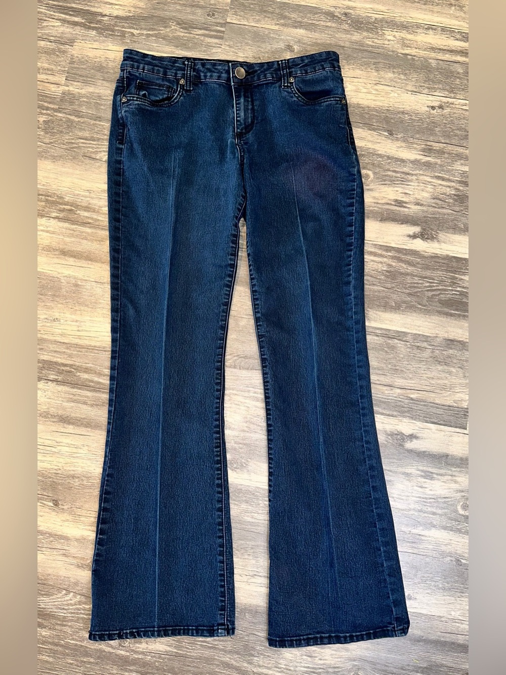 Kut From The Kloth Farrah Baby Bootcut Jeans Women’s Size 10 Dark Wash Stretch